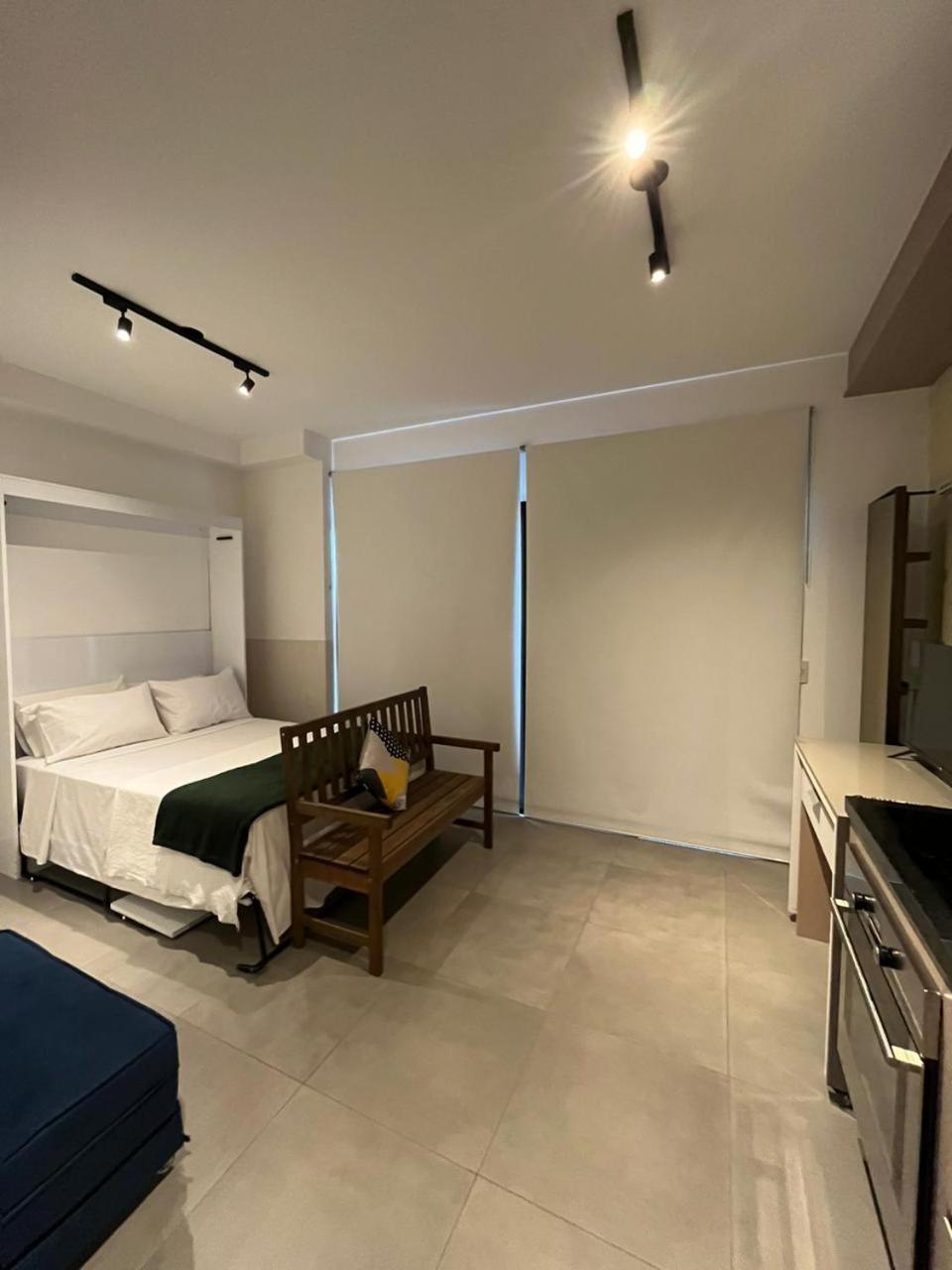 Flat Deluxe Ampla Varanda - Vn Capote Reboucas Jardins Apartamento